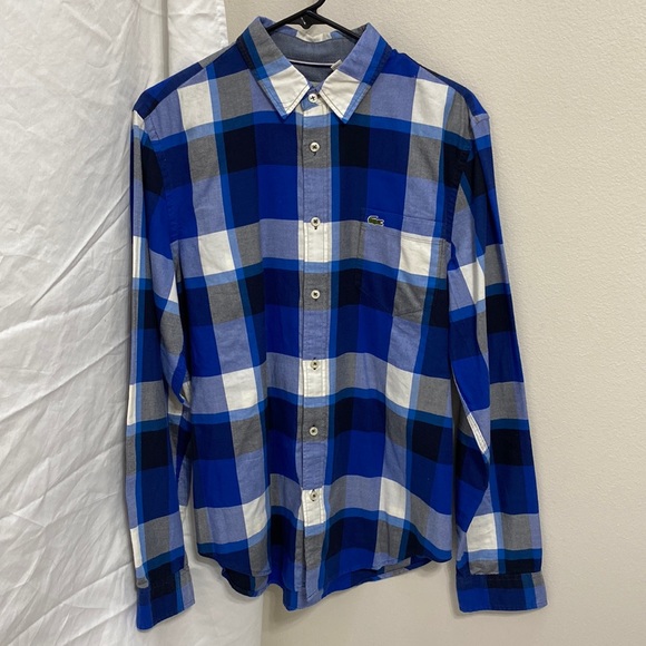 Lacoste Other - Men’s Lacoste casual button down long sleeved shirt. Size medium.
